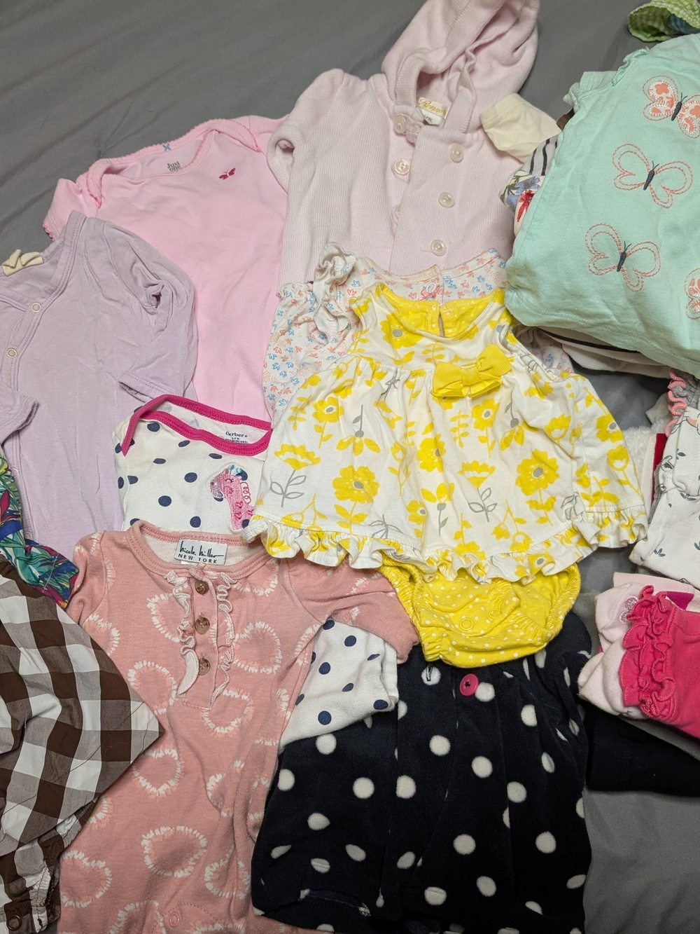 Baby Girl 0/3 Month (45pc) Mixed Clothing Lot